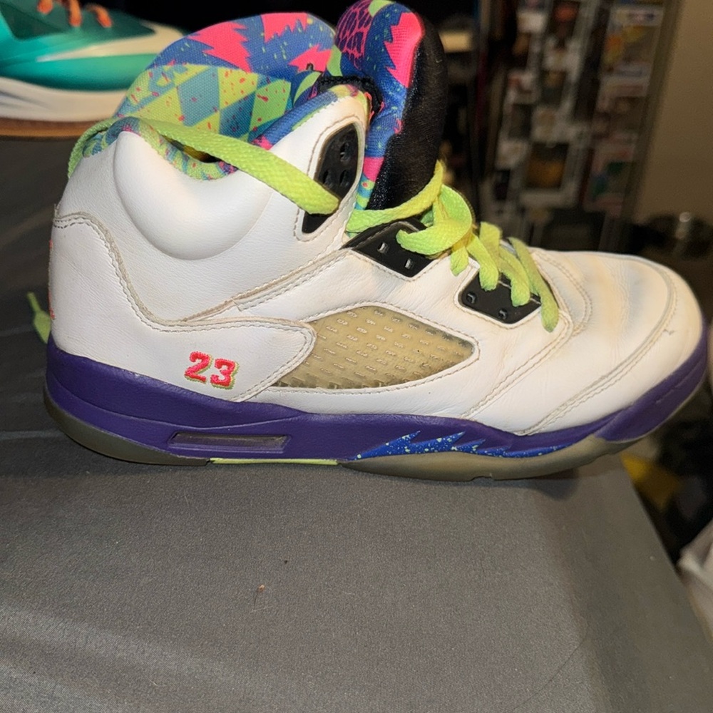 Nike Air Jordan 5 Men's Size 5.5 Retro Alternate Bel-Air White Shoes DB3335-100